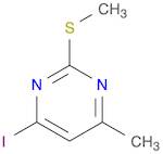 Pyrimidine, 4-iodo-6-methyl-2-(methylthio)-