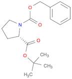 1,2-Pyrrolidinedicarboxylic acid, 2-(1,1-dimethylethyl) 1-(phenylmethyl) ester, (2S)-