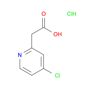 2-Pyridineacetic acid, 4-chloro-, hydrochloride (1:1)