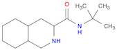 3-Isoquinolinecarboxamide, N-(1,1-dimethylethyl)decahydro-