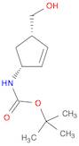 Carbamic acid, N-[(1R,4S)-4-(hydroxymethyl)-2-cyclopenten-1-yl]-, 1,1-dimethylethyl ester