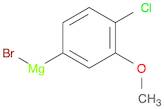 Magnesium, bromo(4-chloro-3-methoxyphenyl)-