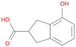 1H-Indene-2-carboxylic acid, 2,3-dihydro-4-hydroxy-