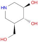 3,4-Piperidinediol, 5-(hydroxymethyl)-, (3R,4R,5R)-