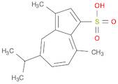 1-Azulenesulfonic acid, 3,8-dimethyl-5-(1-methylethyl)-