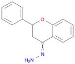 4H-1-Benzopyran-4-one, 2,3-dihydro-2-phenyl-, hydrazone