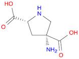 2,4-Pyrrolidinedicarboxylic acid, 4-amino-, (2R,4R)-