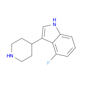 1H-Indole, 4-fluoro-3-(4-piperidinyl)-