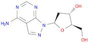 1H-Pyrazolo[3,4-d]pyrimidin-4-amine, 1-(2-deoxy-β-D-erythro-pentofuranosyl)-