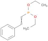 Phosphonous acid, (2-phenylethenyl)-, diethyl ester (9CI)