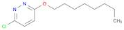 Pyridazine, 3-chloro-6-(octyloxy)-