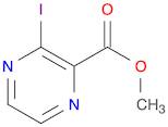 2-Pyrazinecarboxylic acid, 3-iodo-, methyl ester