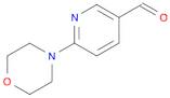 3-Pyridinecarboxaldehyde, 6-(4-morpholinyl)-