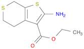 5H-Thieno[2,3-c]thiopyran-3-carboxylic acid, 2-amino-4,7-dihydro-, ethyl ester