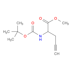 4-Pentynoic acid, 2-[[(1,1-dimethylethoxy)carbonyl]amino]-, methyl ester