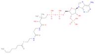 Coenzyme A, S-heptanoate