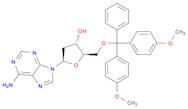 Adenosine, 5'-O-[bis(4-methoxyphenyl)phenylmethyl]-2'-deoxy-