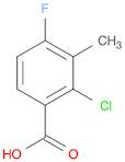 Benzoic acid, 2-chloro-4-fluoro-3-methyl-