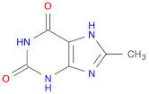 1H-Purine-2,6-dione, 3,9-dihydro-8-methyl-