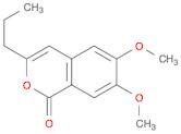 1H-2-Benzopyran-1-one, 6,7-dimethoxy-3-propyl-