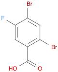 Benzoic acid, 2,4-dibromo-5-fluoro-