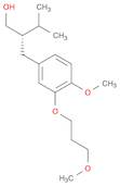 Benzenepropanol, 4-methoxy-3-(3-methoxypropoxy)-β-(1-methylethyl)-, (βS)-