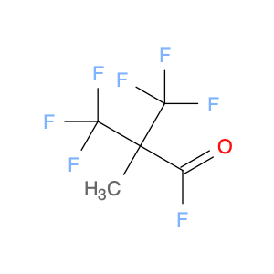 Propanoyl fluoride, 3,3,3-trifluoro-2-methyl-2-(trifluoromethyl)-