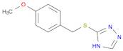 1H-1,2,4-Triazole, 5-[[(4-methoxyphenyl)methyl]thio]-