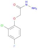 Acetic acid, 2-(2-chloro-4-fluorophenoxy)-, hydrazide