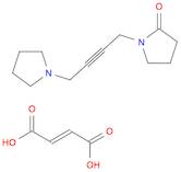 2-Pyrrolidinone, 1-[4-(1-pyrrolidinyl)-2-butyn-1-yl]-, (2E)-2-butenedioate (2:3)