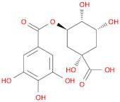 Benzoic acid, 3,4,5-trihydroxy-, (1R,2R,3R,5S)-5-carboxy-2,3,5-trihydroxycyclohexyl ester