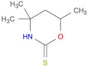 2H-1,3-Oxazine-2-thione, tetrahydro-4,4,6-trimethyl-