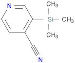 4-Pyridinecarbonitrile, 3-(trimethylsilyl)-