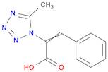 1H-Tetrazole-1-acetic acid, 5-methyl-α-(phenylmethylene)-