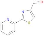 4-Thiazolecarboxaldehyde, 2-(2-pyridinyl)-