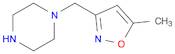 Piperazine, 1-[(5-methyl-3-isoxazolyl)methyl]-