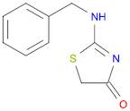 4(5H)-Thiazolone, 2-[(phenylmethyl)amino]-