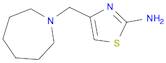 2-Thiazolamine, 4-[(hexahydro-1H-azepin-1-yl)methyl]-