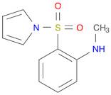 Benzenamine, N-methyl-2-(1H-pyrrol-1-ylsulfonyl)-