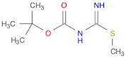 Carbamic acid, N-[imino(methylthio)methyl]-, 1,1-dimethylethyl ester