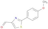 4-Thiazolecarboxaldehyde, 2-(4-methoxyphenyl)-