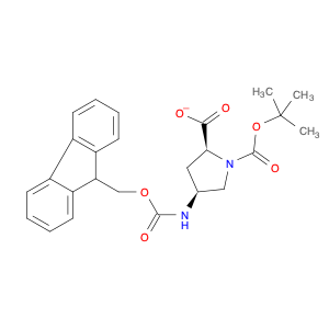 1,2-Pyrrolidinedicarboxylic acid, 4-[[(9H-fluoren-9-ylmethoxy)carbonyl]amino]-, 1-(1,1-dimethyle...