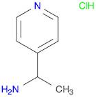 4-Pyridinemethanamine, α-methyl-, hydrochloride (1:2)