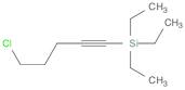 Silane, (5-chloro-1-pentyn-1-yl)triethyl-