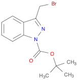 1H-Indazole-1-carboxylic acid, 3-(bromomethyl)-, 1,1-dimethylethyl ester