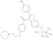 Methanone, [6-[[(1,1-dimethylethyl)dimethylsilyl]oxy]-2-(4-hydroxyphenyl)benzo[b]thien-3-yl][4-[2-…