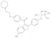 Methanone, [2-[4-[[(1,1-dimethylethyl)dimethylsilyl]oxy]phenyl]-6-hydroxybenzo[b]thien-3-yl][4-[2-…