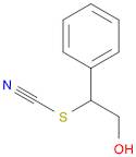 Thiocyanic acid, 2-hydroxy-1-phenylethyl ester