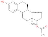 Estra-1,3,5(10)-triene-3,17-diol (17β)-, 17-acetate