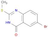 4(3H)-Quinazolinone, 6-bromo-2-(methylthio)-